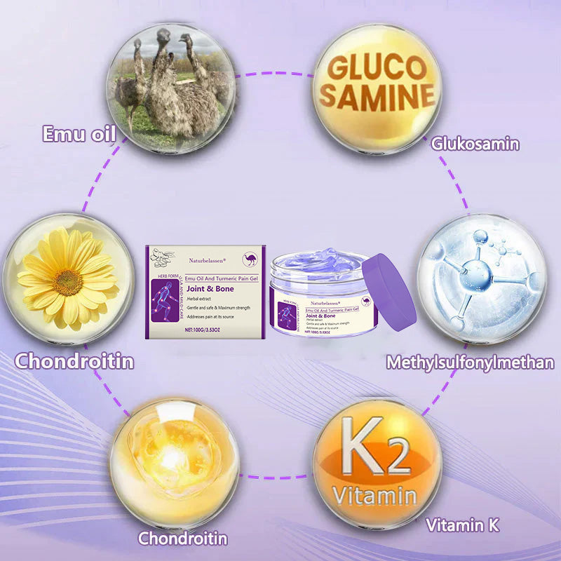 šNaturbelassenĀ® Emu Oil And Turmeric Pain GelšØāāļø TGA Approved š„