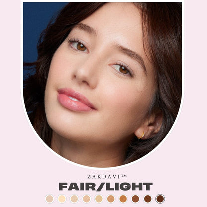 ✨  Full-Coverage Concealing Foundation with Skin Buffing Brush ✨