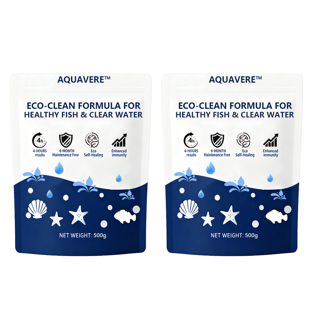AQUAVERE™ ECO-CLEAN FORMULA FOR  HEALTHY FISH & CLEAR WATER