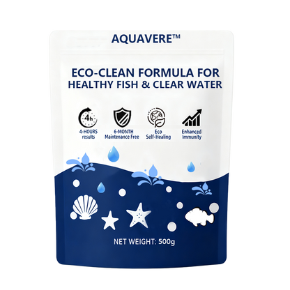 AQUAVERE™ ECO-CLEAN FORMULA FOR  HEALTHY FISH & CLEAR WATER