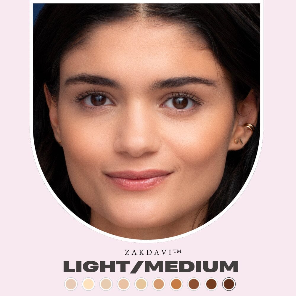 ✨  Full-Coverage Concealing Foundation with Skin Buffing Brush ✨