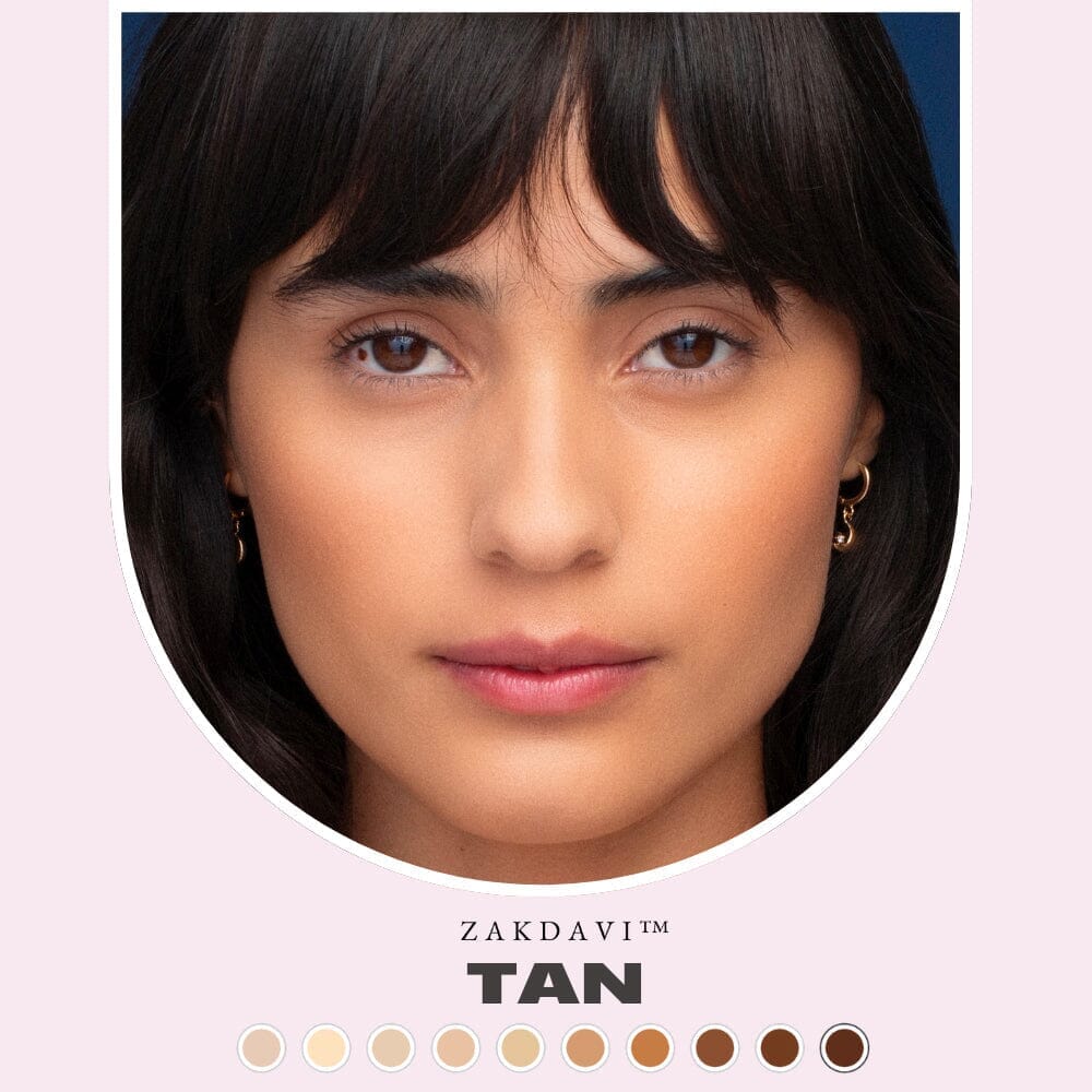 ✨  Full-Coverage Concealing Foundation with Skin Buffing Brush ✨