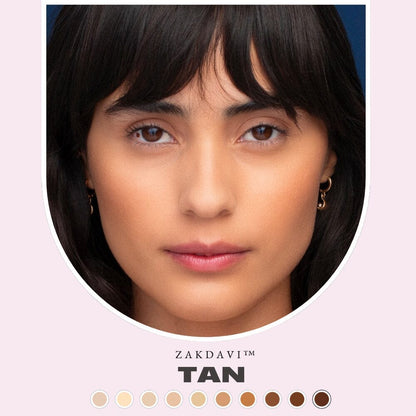 ✨  Full-Coverage Concealing Foundation with Skin Buffing Brush ✨