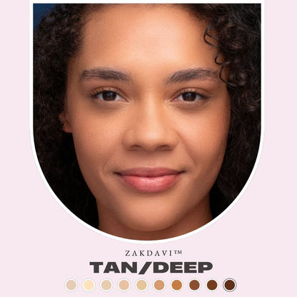 ✨  Full-Coverage Concealing Foundation with Skin Buffing Brush ✨