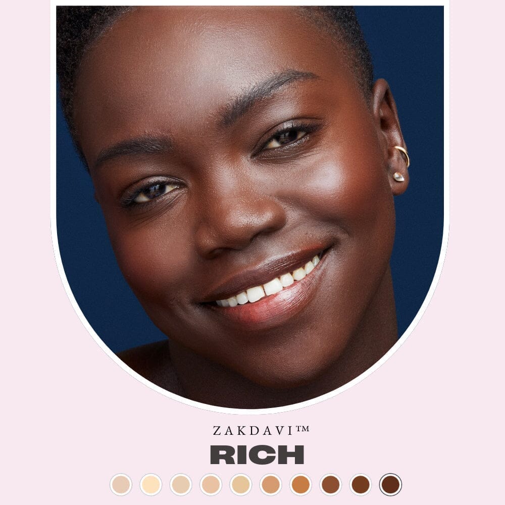 ✨  Full-Coverage Concealing Foundation with Skin Buffing Brush ✨
