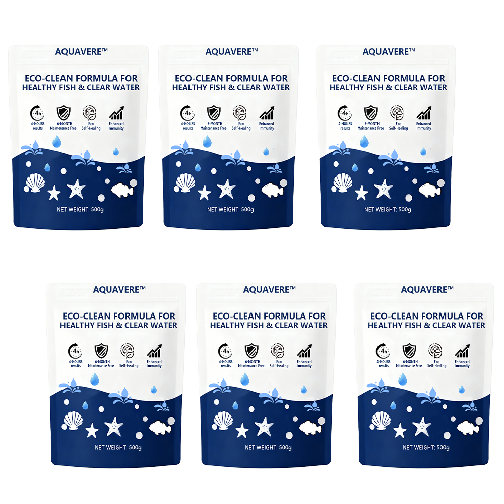 AQUAVERE™ ECO-CLEAN FORMULA FOR  HEALTHY FISH & CLEAR WATER