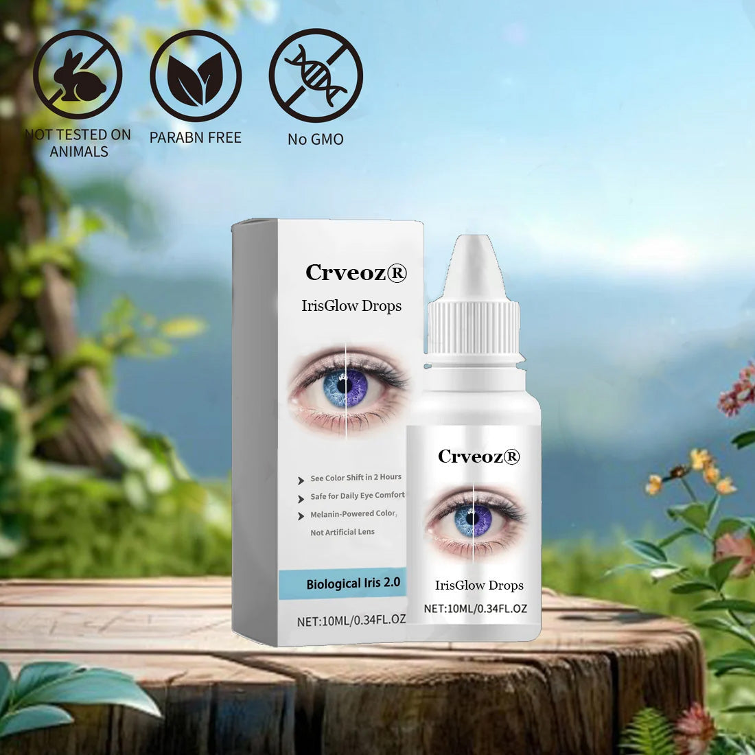 Crveoz® IrisGlow Drops