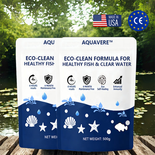 AQUAVERE™ ECO-CLEAN FORMULA FOR  HEALTHY FISH & CLEAR WATER