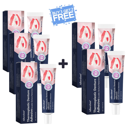 AdhereDent®  Thermoplastic Denture Adhesive ⏳ Durable Denture Retention⏳