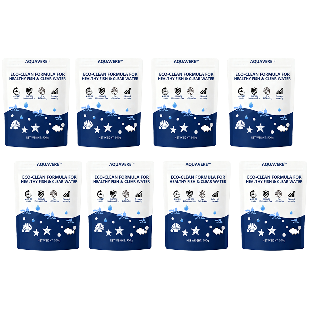 AQUAVERE™ ECO-CLEAN FORMULA FOR  HEALTHY FISH & CLEAR WATER