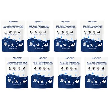 AQUAVERE™ ECO-CLEAN FORMULA FOR  HEALTHY FISH & CLEAR WATER