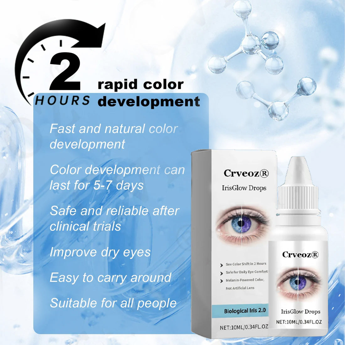 Crveoz® IrisGlow Drops