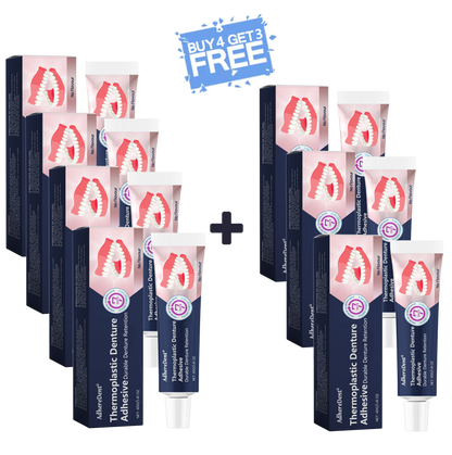 AdhereDent®  Thermoplastic Denture Adhesive ⏳ Durable Denture Retention⏳