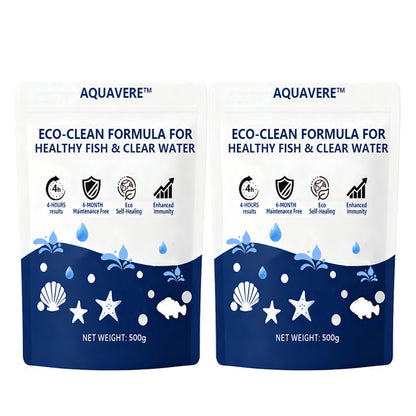 AQUAVERE™ ECO-CLEAN FORMULA FOR  HEALTHY FISH & CLEAR WATER