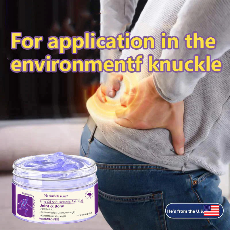 🍀Naturbelassen® Emu Oil And Turmeric Pain Gel👨‍⚕️  TGA Approved 💥