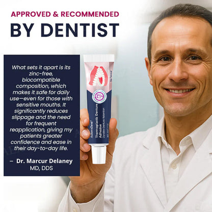 AdhereDent®  Thermoplastic Denture Adhesive ⏳ Durable Denture Retention⏳