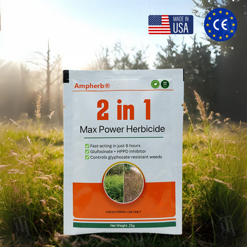 Ampherb® 2 in 1 Max Power Herbicide (𝟟𝟘% 𝕆𝔽𝔽 𝗘𝗡𝗗𝗦 𝗜𝗡 𝟭𝟬 𝗠𝗜𝗡𝗨𝗧𝗘𝗦)