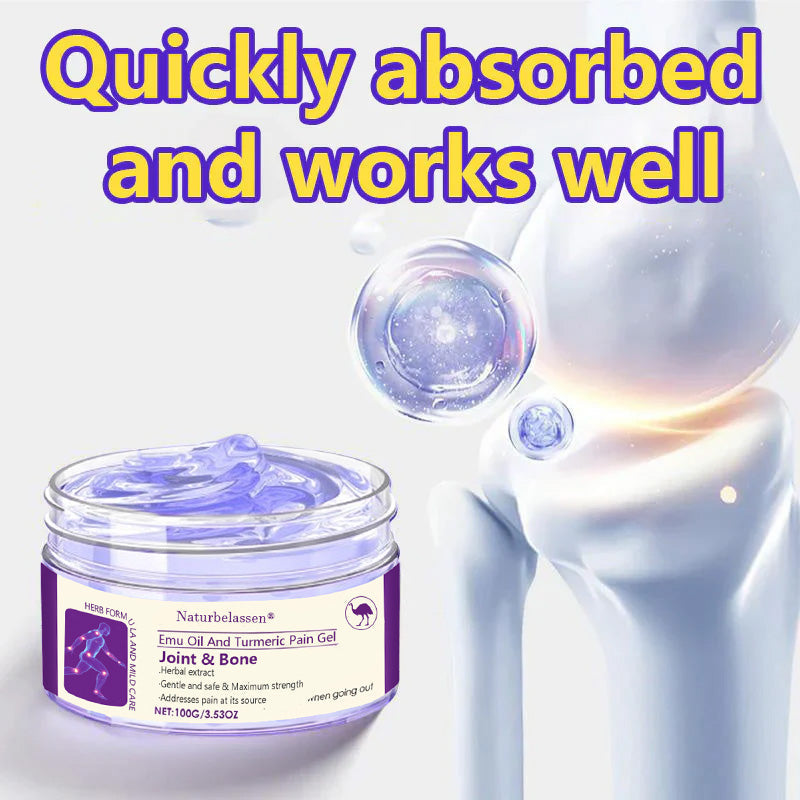 🍀Naturbelassen® Emu Oil And Turmeric Pain Gel👨‍⚕️  TGA Approved 💥