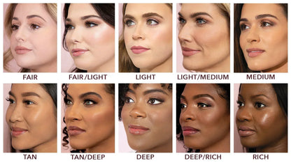 ✨  Full-Coverage Concealing Foundation with Skin Buffing Brush ✨