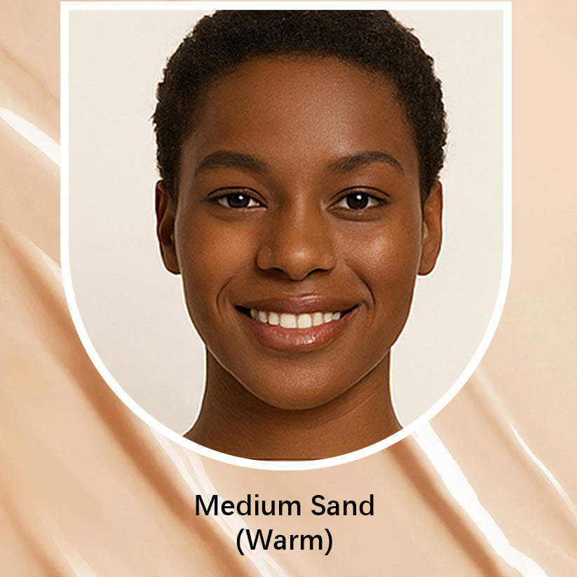 ✨  Full-Coverage Concealing Foundation with Skin Buffing Brush ✨